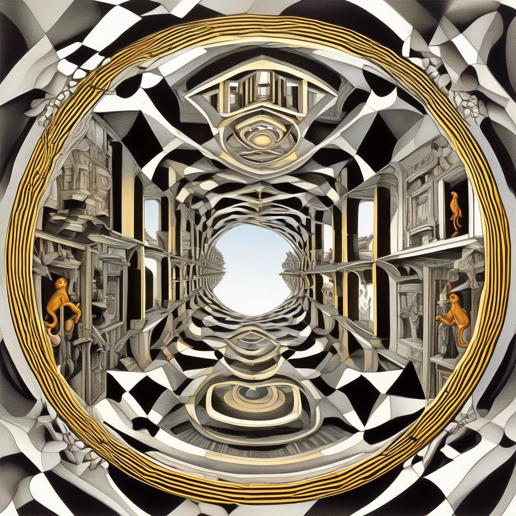 The Magic Mirror of M.C. Escher by Bruno Ernst